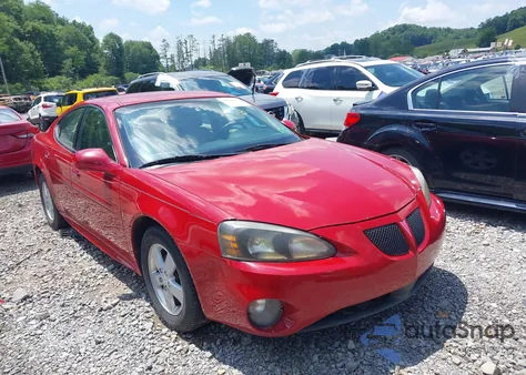 2008 Pontiac Grand Prix из США, поврежденный, VIN 2G2WP552981160511